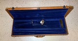 Browning shotgun 2 barrel luggage leather case