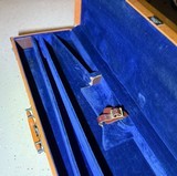 Browning shotgun 2 barrel luggage leather case - 9 of 11