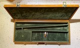European Leather Hard 2 Barrel Shotgun Case like Browning