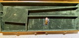 European Leather Hard 2 Barrel Shotgun Case like Browning - 2 of 8