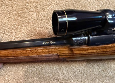 Mauser Modelo Argentino 1909 .280 Remington Rifle custom exhibition stock - Image 4 of 6