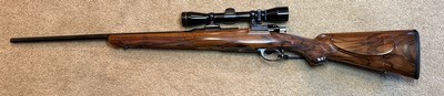 Mauser Modelo Argentino 1909 .280 Remington Rifle custom exhibition stock - Image 1 of 6