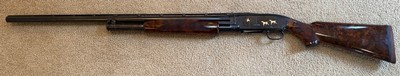 Winchester Model 12 12gauge engraved and custom exhibition wood - Image 1 of 13