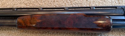 Winchester Model 12 12gauge engraved and custom exhibition wood - Image 8 of 13