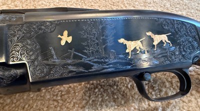 Winchester Model 12 12gauge engraved and custom exhibition wood - Image 11 of 13