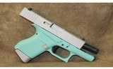 Glock 43 Robins Egg Silver - 5 of 9