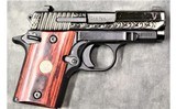 SIG Sauer ~ P938 Engraved Rosewood ~ 9mm - 3 of 5