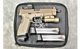 Springfield Armory ~ XD-M Elite Tactical OSP Desert FDE ~ 9mm Luger - 5 of 5