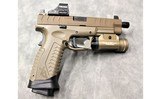 Springfield Armory ~ XD-M Elite Tactical OSP Desert FDE ~ 9mm Luger - 4 of 5