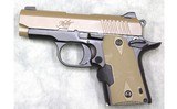 Kimber ~ Micro 9 Desert Tan Crimson Trace ~ 9mm Luger - 2 of 3