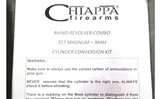 Chiappa ~ Rhino 200DS ~ .357 Magnum - 6 of 7