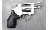Smith & Wesson ~ 637-2 Airweight ~ .38 Special +P - 1 of 4