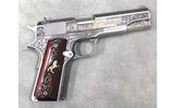 Colt ~ Government Model Altamont Engraved ~ .38 Super - 1 of 10