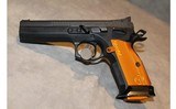 CZ 75 TS Orange ~9mm Luger~ - 1 of 5