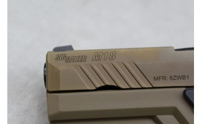 Sig Sauer M18 ~9mm Luger~ - Image 4 of 4