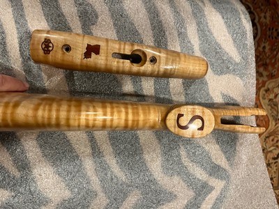 Exhibition Grade maple KrieghoffK80 stock set - Image 3 of 3
