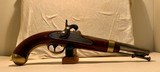 H,Aston model 1842 Percussion single shot pistol - 6 of 8