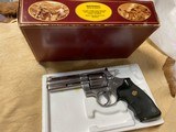 Colt Python Stainless, 4 Inch Barrel - 1 of 13