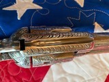 Colt Texas Ranger Engraved Silver Plated .45lc - 16 of 20