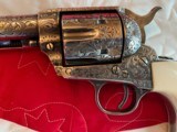 Colt Texas Ranger Engraved Silver Plated .45lc - 10 of 20