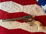 Colt Texas Ranger Engraved Silver Plated .45lc - 17 of 20