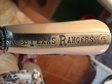 Colt Texas Ranger Engraved Silver Plated - 16 of 16