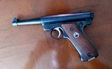 Ruger .22 cal Pistol early Standard Model 4.75 barrel well maintained (1 magazine) - 2 of 5