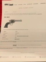 RUGER WRANGLERS / 22 LR / CONSECUTIVE SERIAL NUMBERS - 4 of 5