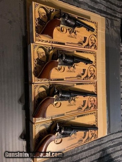 USED CIMARRON 1872 OPEN TOP NAVY REVOLVERS IN .44 SPECIAL