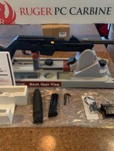 NIB RUGER PCC 9MM WITH MAGPUL BACKPACKER STOCK
