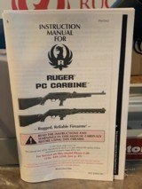 NIB RUGER PCC 9MM WITH MAGPUL BACKPACKER STOCK - 2 of 9