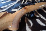 Browning T-Bolt .22LR in Fiddle-Back Maple Stock - Exhibition Grade Masterpiece! - 6 of 15