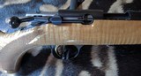 Browning T-Bolt .22LR in Fiddle-Back Maple Stock - Exhibition Grade Masterpiece! - 5 of 15