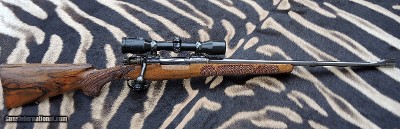 Custom 270 Win. Mauser Sporter Post War rifle by American stockmaker Joe Balickie