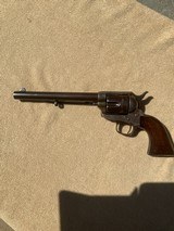 COLTCAVALRY SINGLE ACTIONLETTERED1880INSPECTED BY DAVID F CLARK.45 REVOLVER - 2 of 15
