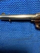 ANTIQUE COLT SINGLE ACTION ARMY .44 GREAT ACID ETCHED PANEL, ORIGINAL IVORY GRIPSNICKEL - 8 of 15