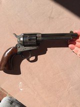 EXCELLENTCOLT.45 SINGLE ACTION ARMY ARTILLERY REVOLVER WITH CUSTER RANGE COMPONENT - 7 of 11