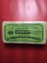 U.M.C. UNOPENED BOXof WINCHESTER.44-40CARTRIDGES AND1851NAVYBOOKbyROBERT JORDAN - 1 of 6