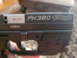 Walther PK380 .380acp pistol w laser - 1 of 6