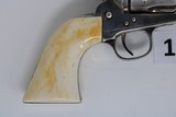 Matched Pair Colt Single Action Army 44-40 4.75" Revolvers - Bianchi Collection - Letters - Black Powder - Ivory Grips - 4 of 20