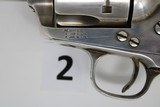 Matched Pair Colt Single Action Army 44-40 4.75" Revolvers - Bianchi Collection - Letters - Black Powder - Ivory Grips - 14 of 20