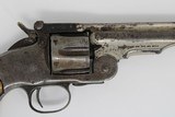 .45 Caliber Wells Fargo & Co. EX marked Smith & Wesson Schofield SA revolver. - 3 of 12