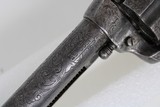 Colt Single Action Army .45 4 3/4" Factory Engraved Cuno Helfricht - 16 of 20
