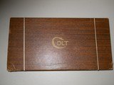Colt Officers Model Match .38 Special, w/box NEVER FIRED Colt Blue 1960's - 15 of 15