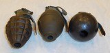 Lot of 3 different vintage Prop Grenades purchased around the mid 1980s - 7 of 11