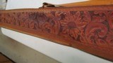 BOYT AMERICAN MADE VERY RARE 1950 SOLID LEATHER GUN CASE - 12 of 15