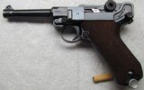 MAUSER LUGER CODE 42 DATED 1939 WITH 2 MAGS HOLSTER AND TOOL ALL MATCH - 2 of 15