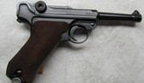 MAUSER LUGER CODE 42 DATED 1939 WITH 2 MAGS HOLSTER AND TOOL ALL MATCH - 3 of 15