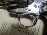 COLT BISLEY 32/20 1912 REVOLVER WITH COLT LETTER AND AMMO - 5 of 15