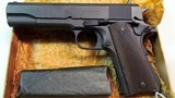 REMINGTON RAND 1911A1 WW2 1944 100% BELIEVED UNFIRED
